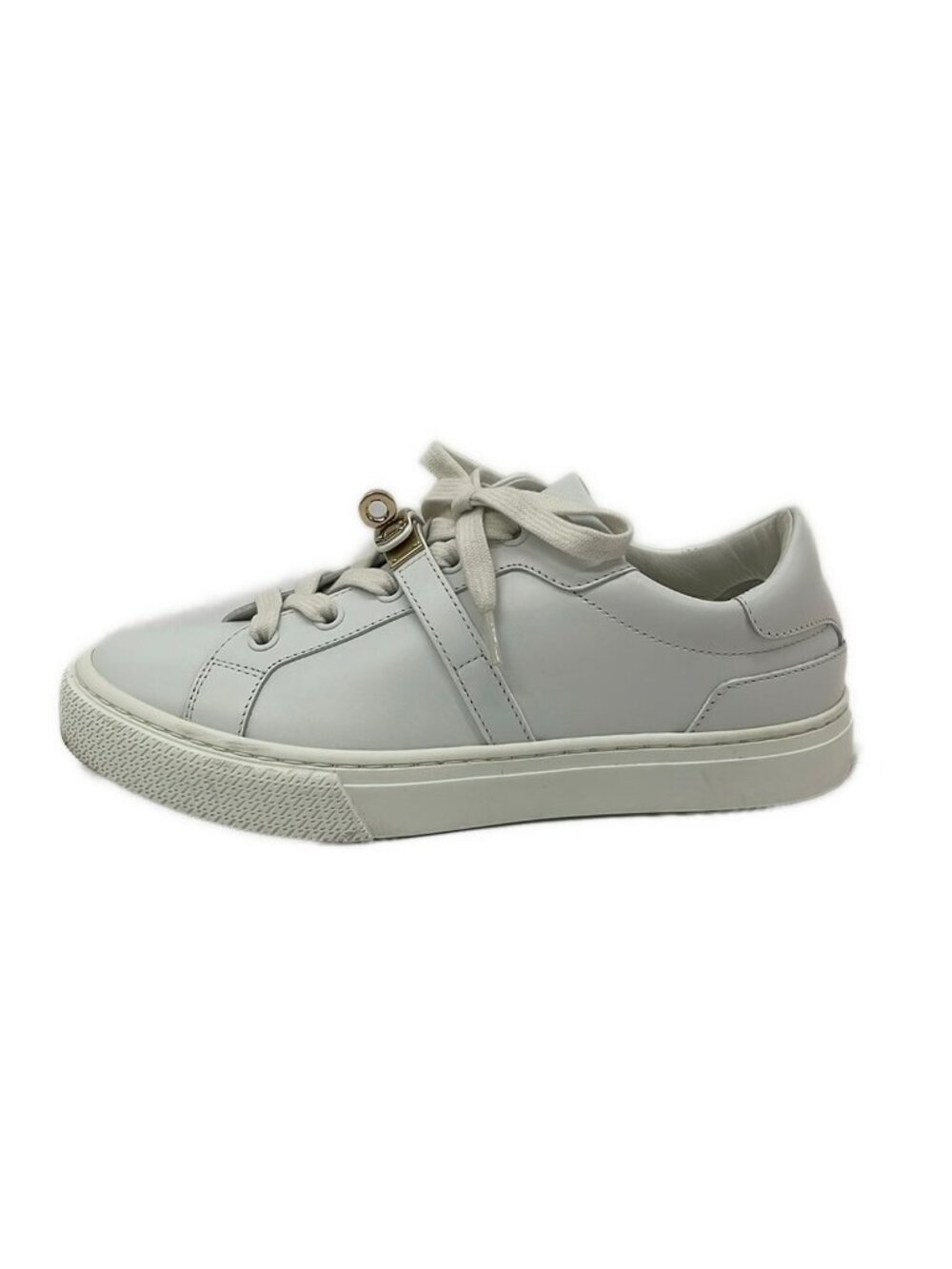 Hermes Sneakers Day White Silver Kelly Leather